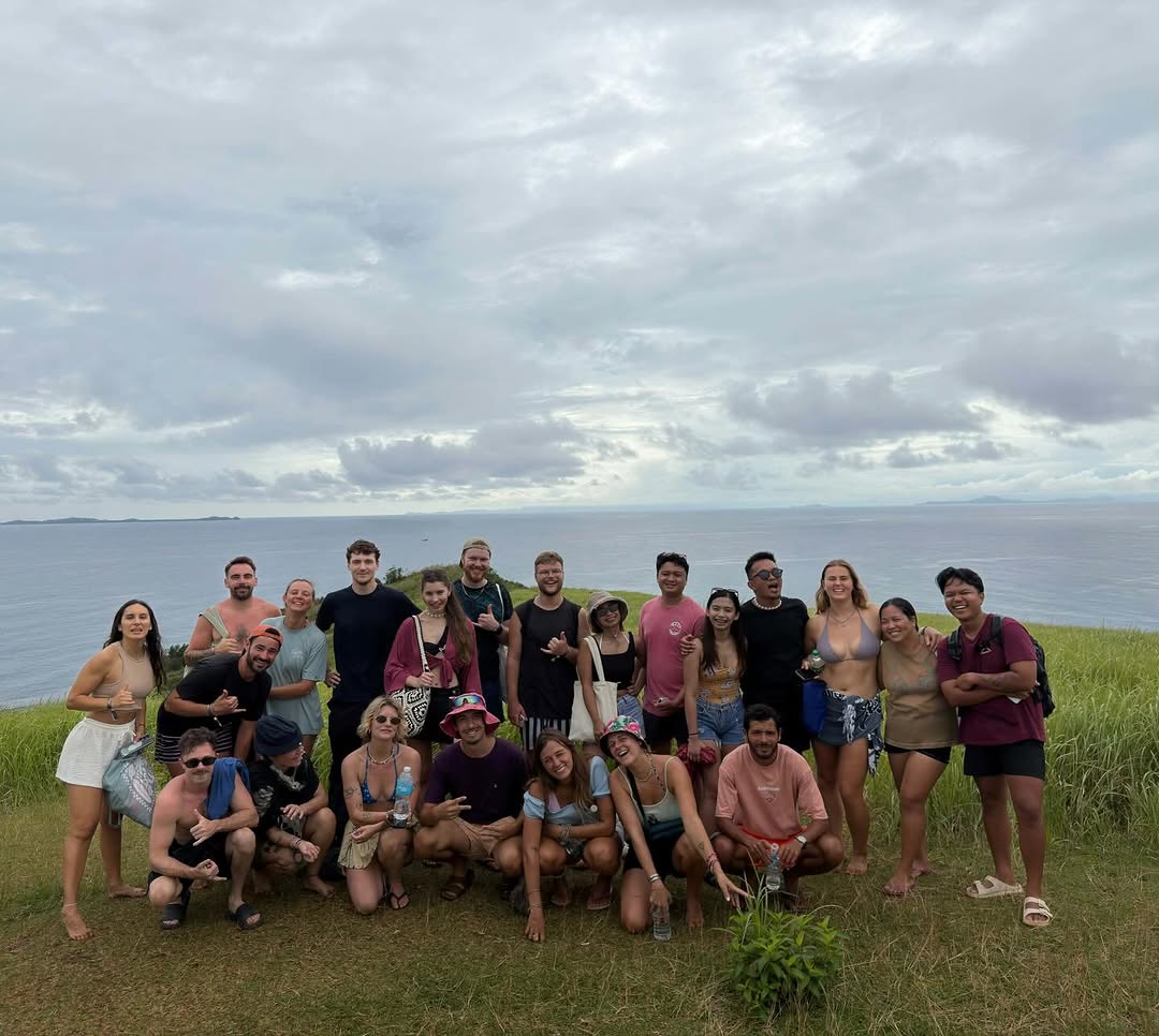 Island hopping from Hiraya Surf Hostel