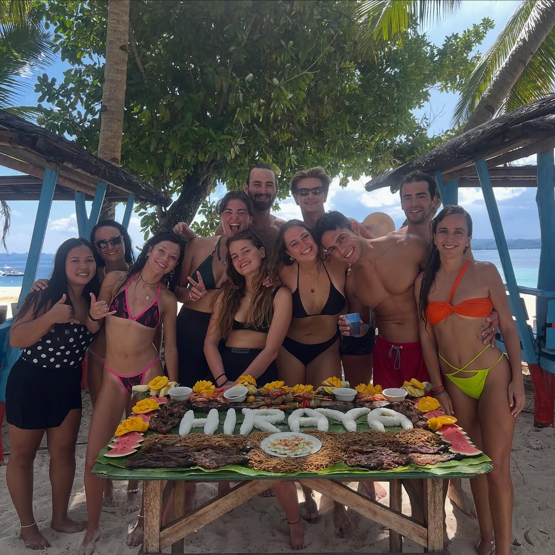Dormitory beds at Hiraya Surf Hostel