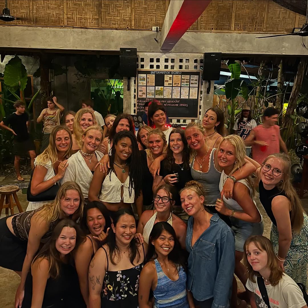 Evening events at Hiraya Surf Hostel